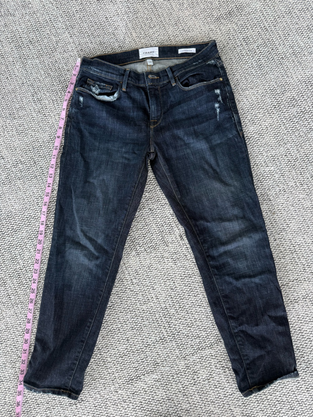Frame Le Garcon Crop Jean
